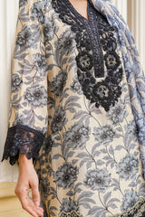Rang E Gulposh Stitched 3 Piece Lawn Collection'2025-RNG-1203