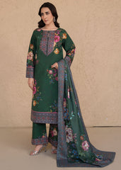 Meerak Stitched 3 Piece Khaddar Suit-D-204