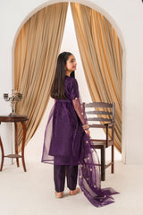 Khayat Stitched 3 Piece Festive Formals Kids Suit-Royelle