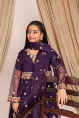 Khayat Stitched 3 Piece Festive Formals Kids Suit-Royelle