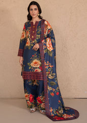Meerak Stitched 3 Piece Khaddar Suit-D-205