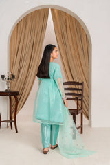 Khayat Stitched 3 Piece Festive Formals Suit-Aquira
