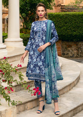 The Enchanted Garden By Gulaal Unstitched 3 Piece Luxury Lawn Collection'2025-OLVERA (GL-L-24V2-07)