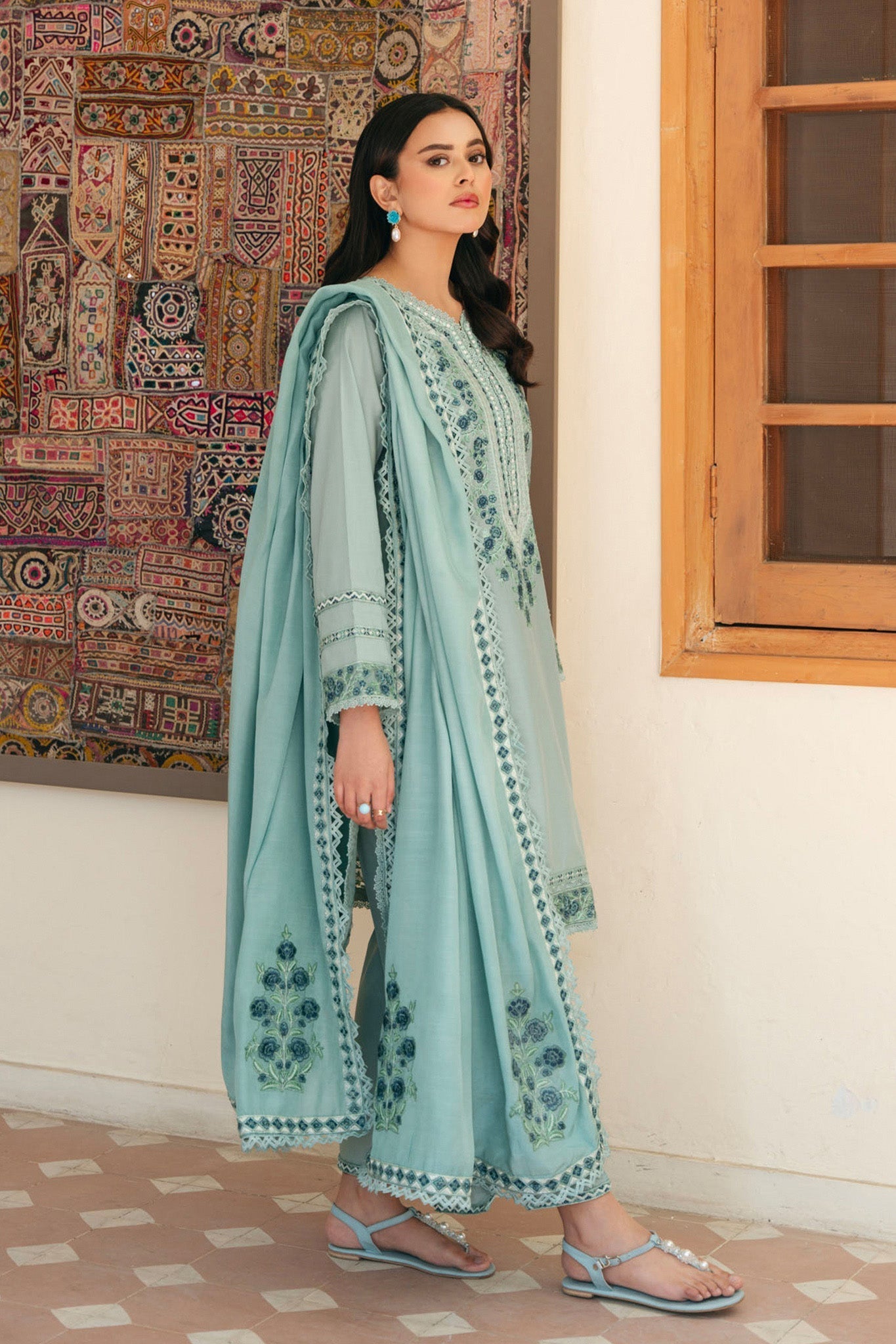 Spring Edit'25 By Mannat Clothing Stitched Collection-Amalia