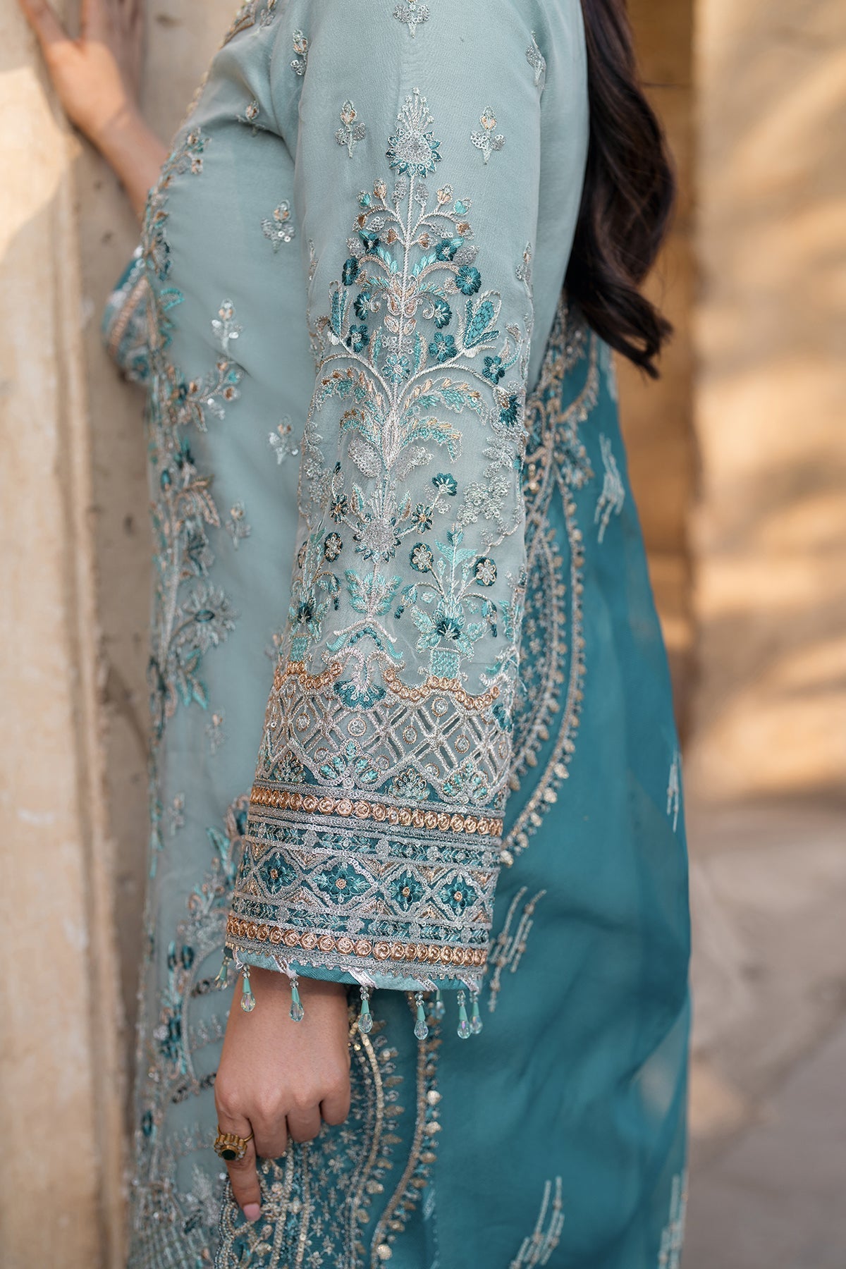 Meeras By Imrozia Serene Unstitched 3 Piece Luxury Formals Collection'2025-I-225 FEROZA