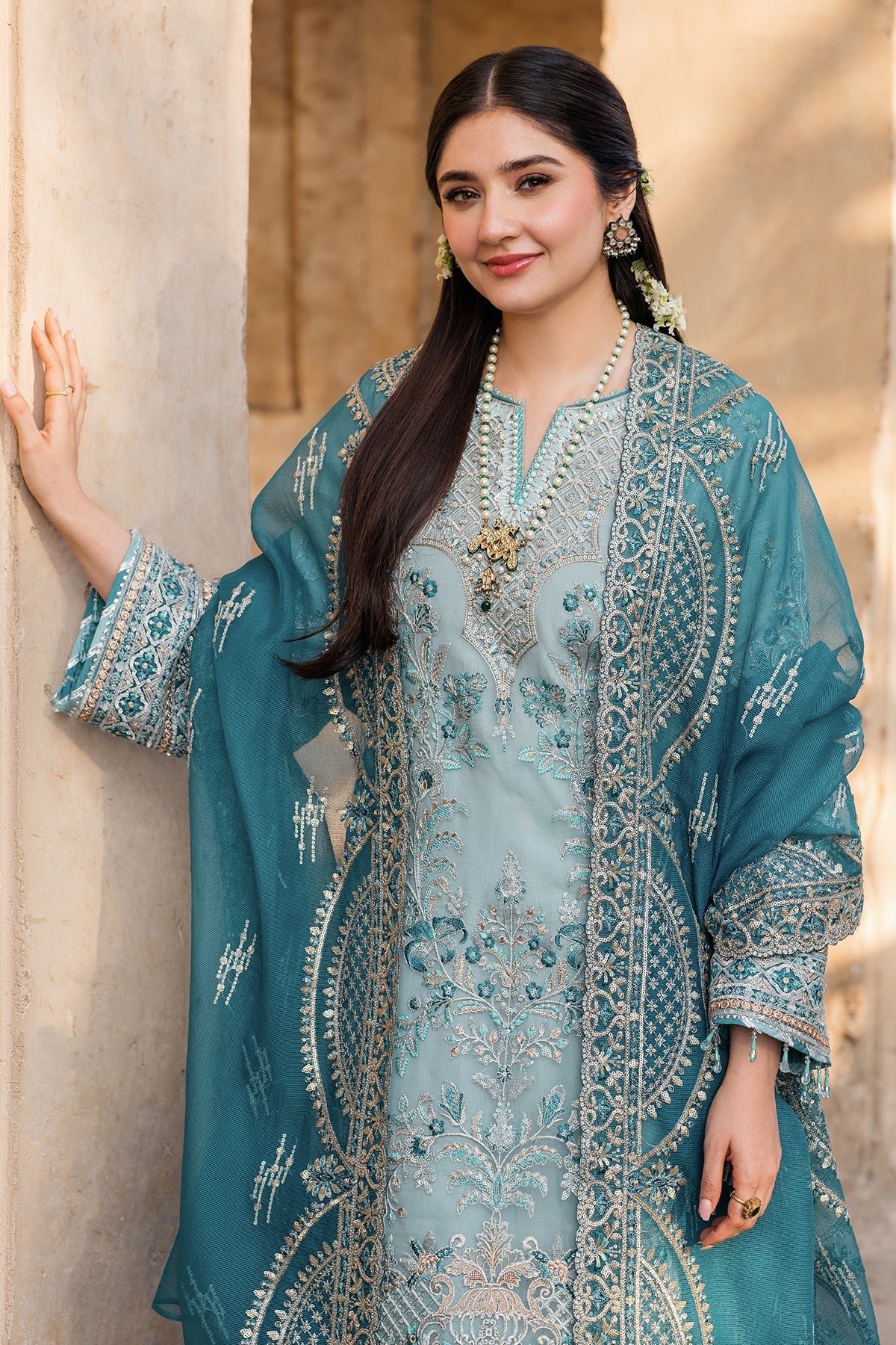 Meeras By Imrozia Serene Unstitched 3 Piece Luxury Formals Collection'2025-I-225 FEROZA