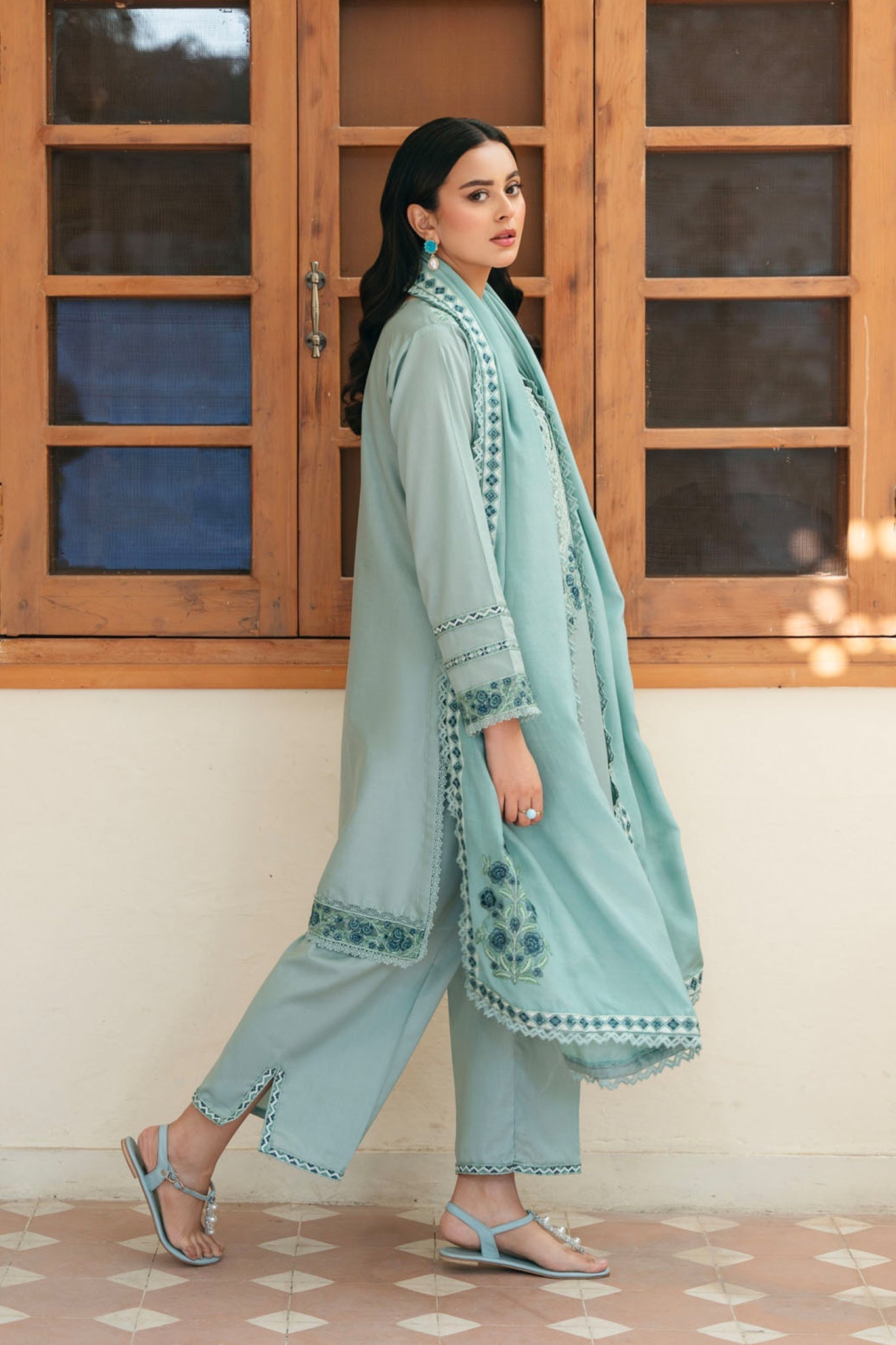 Spring Edit'25 By Mannat Clothing Stitched Collection-Amalia
