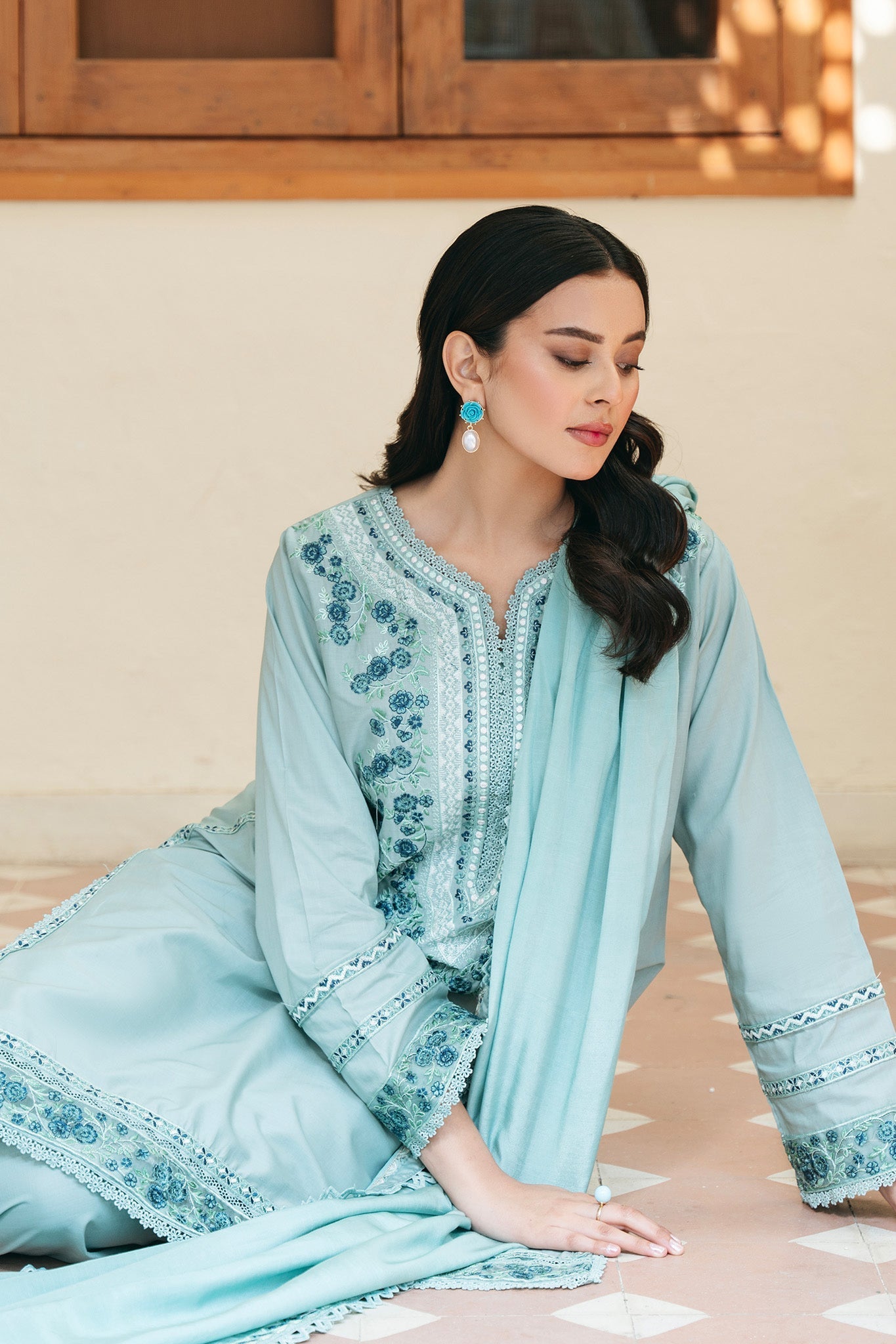 Spring Edit'25 By Mannat Clothing Stitched Collection-Amalia