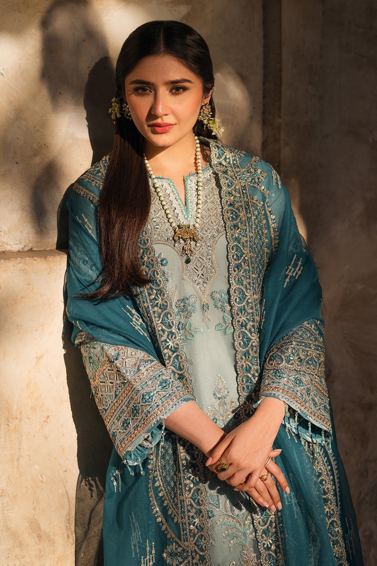 Meeras By Imrozia Serene Unstitched 3 Piece Luxury Formals Collection'2025-I-225 FEROZA
