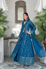 Manahils Stitched Formals Kurti 099