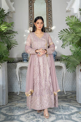 Manahils Stitched Formals Kurti 099-Lilac