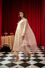 Freesia By Zouj 3 Piece Festive Edit-Lavender Luxe