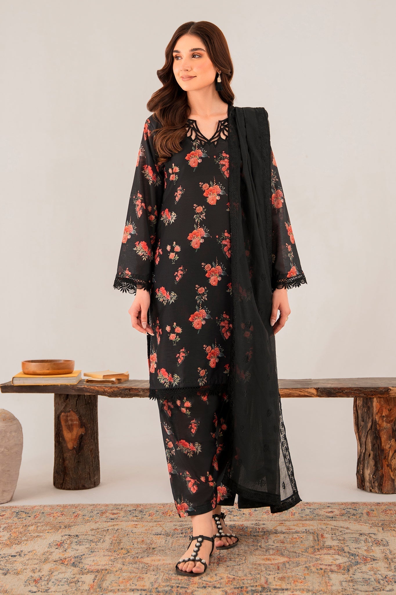 Floral Fusion by Panache Apparel Stitched Collection-Jade