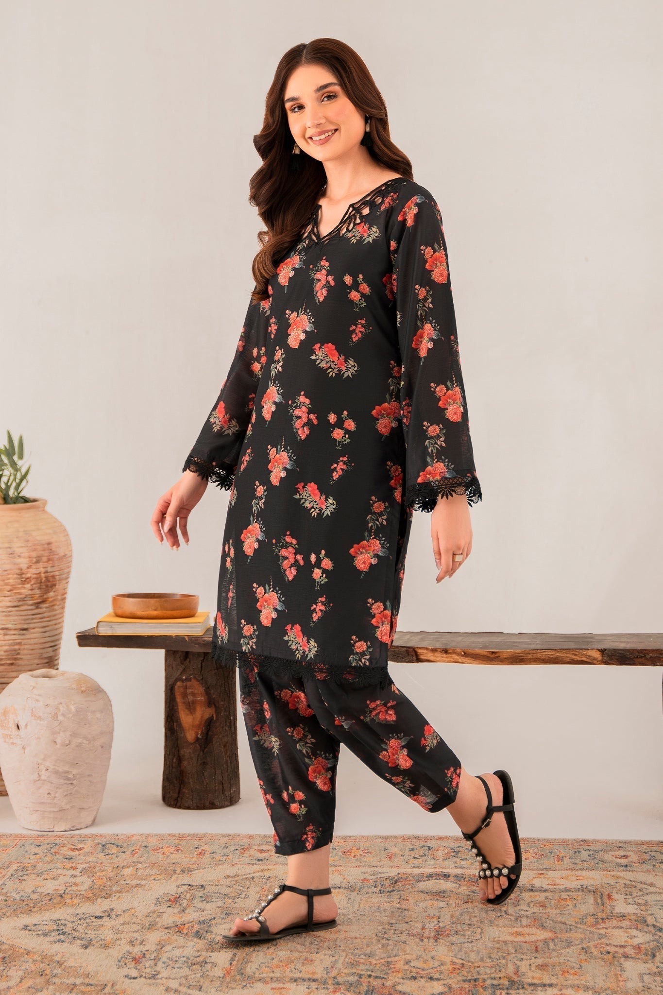 Floral Fusion by Panache Apparel Stitched Collection-Jade