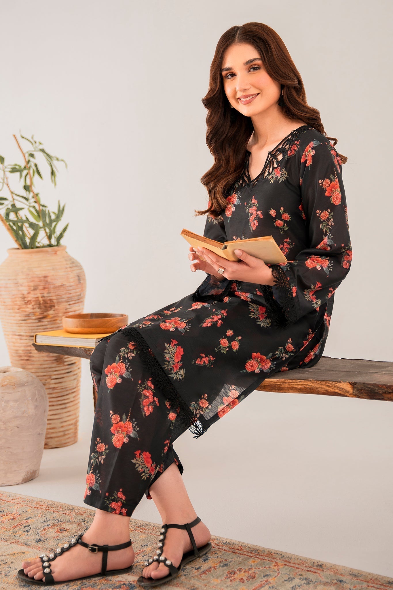 Floral Fusion by Panache Apparel Stitched Collection-Jade