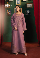 Asim Jofa Premium Festive Ajpf-09 Embroidered Silk 2 Pcs