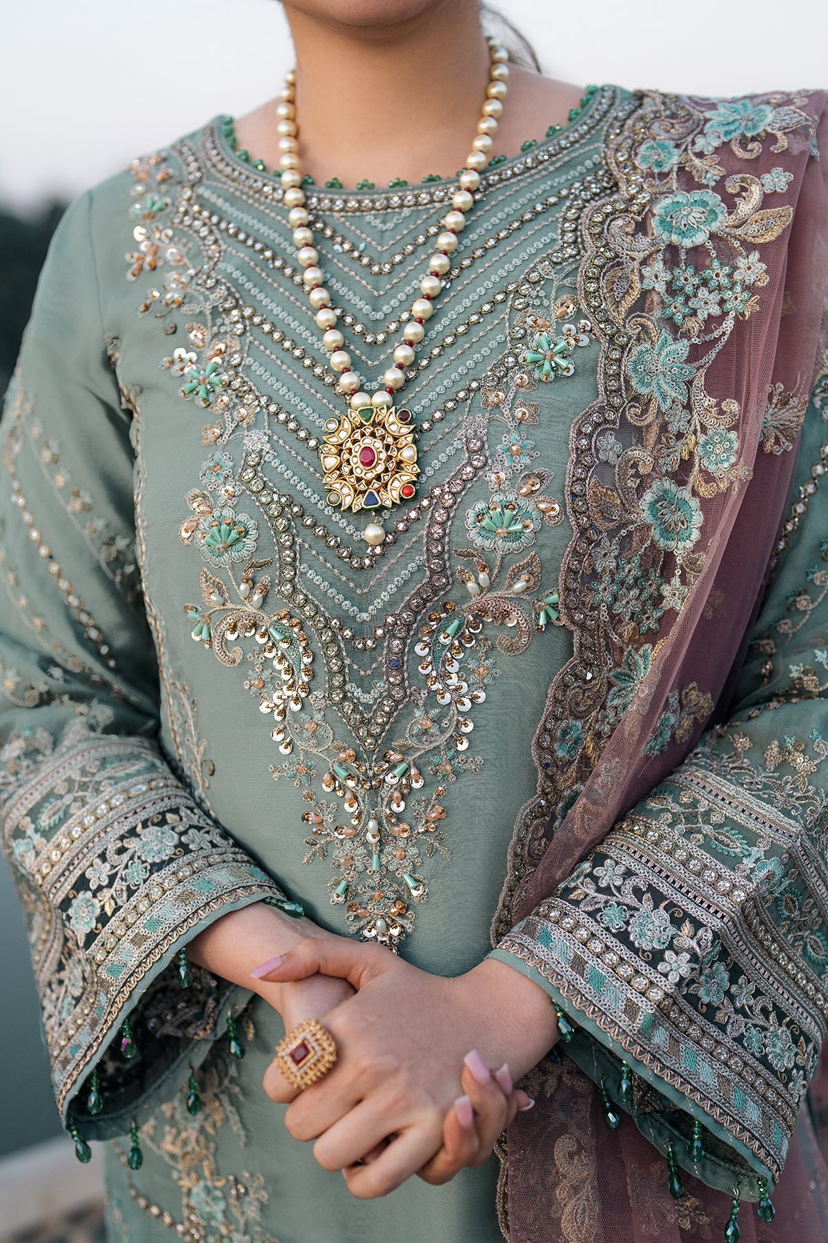 Meeras By Imrozia Serene Unstitched 3 Piece Luxury Formals Collection'2025-I-221 ZAMURD