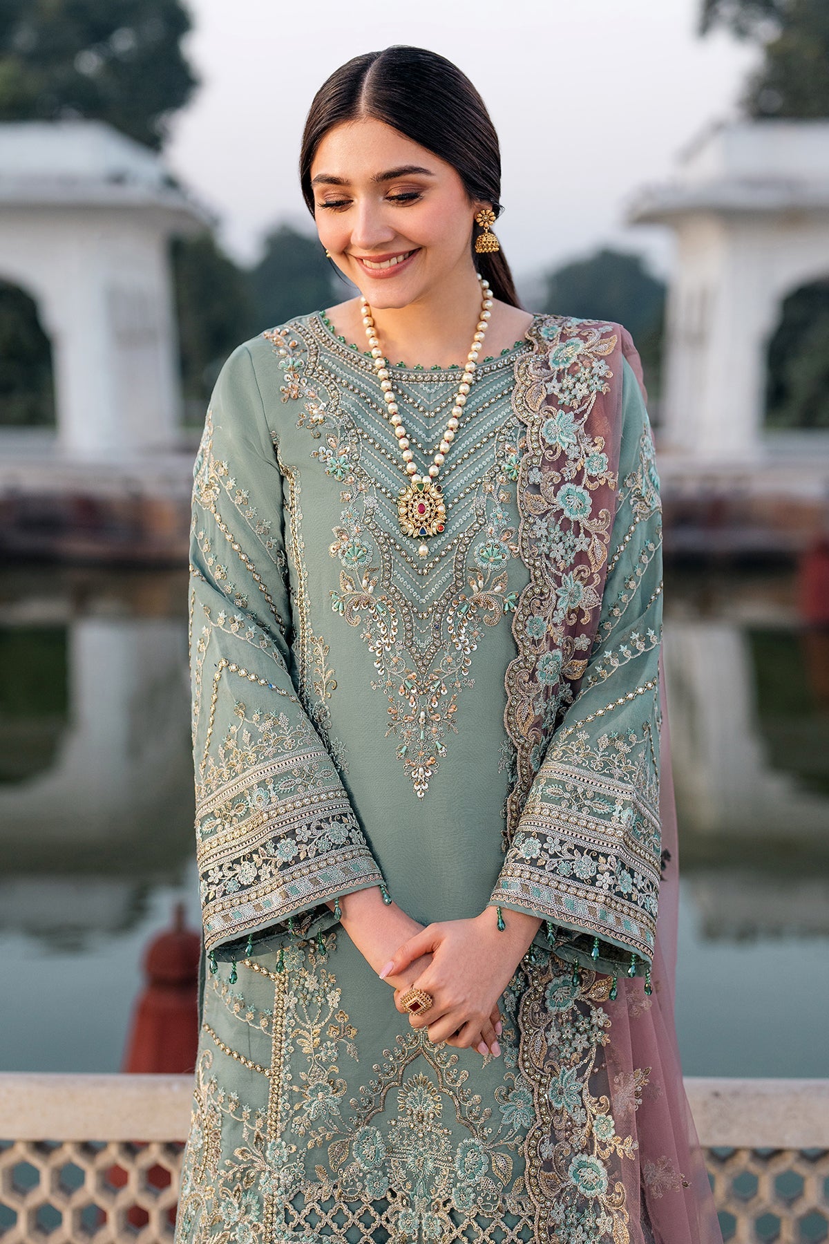 Meeras By Imrozia Serene Unstitched 3 Piece Luxury Formals Collection'2025-I-221 ZAMURD