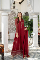 Manahils Stitched Formals Kurti 106
