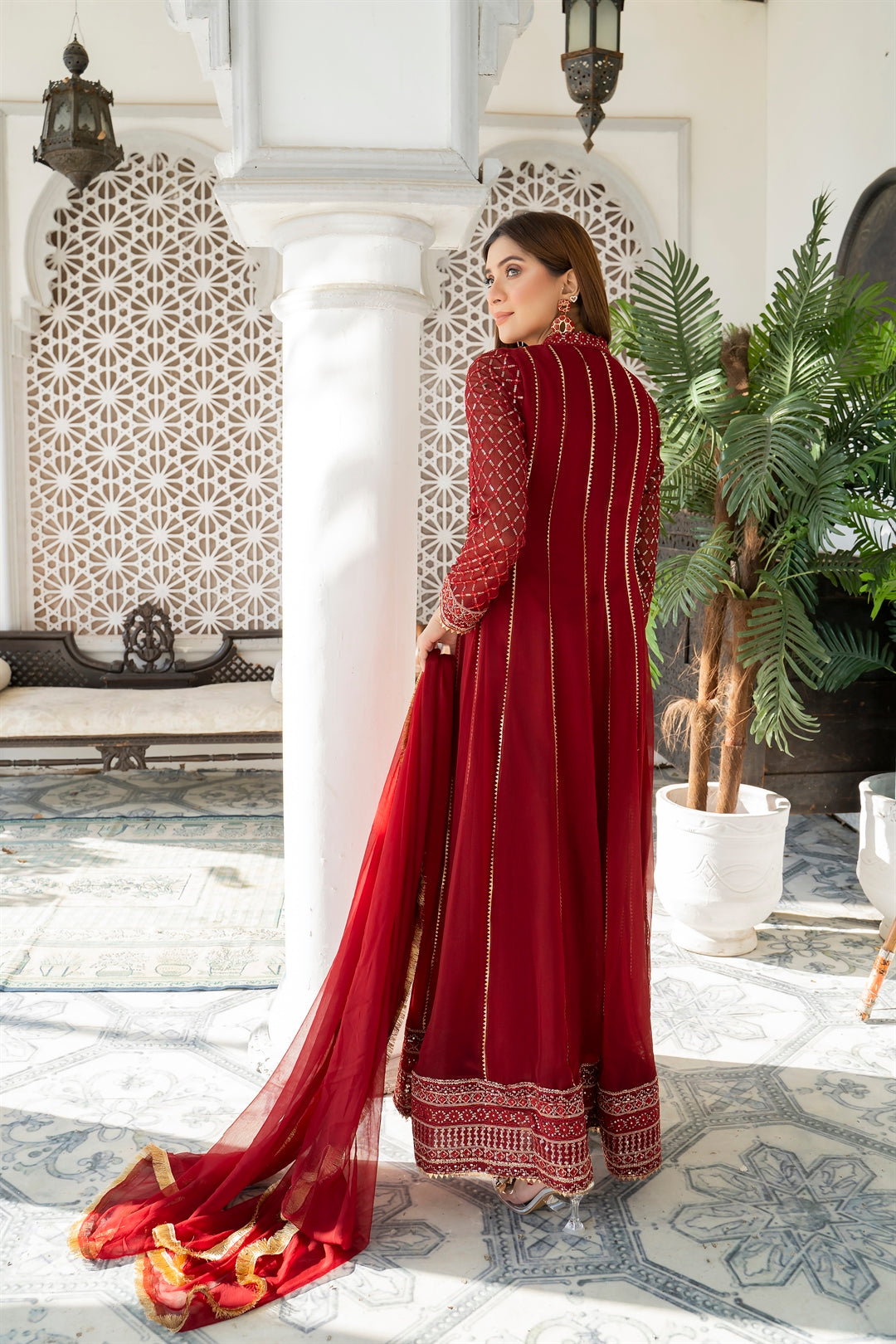 Manahils Stitched Formals Kurti 106