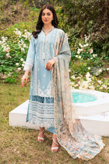 Lamhay by Panache Apparel Stitched Luxury Lawn Collection-Crystal