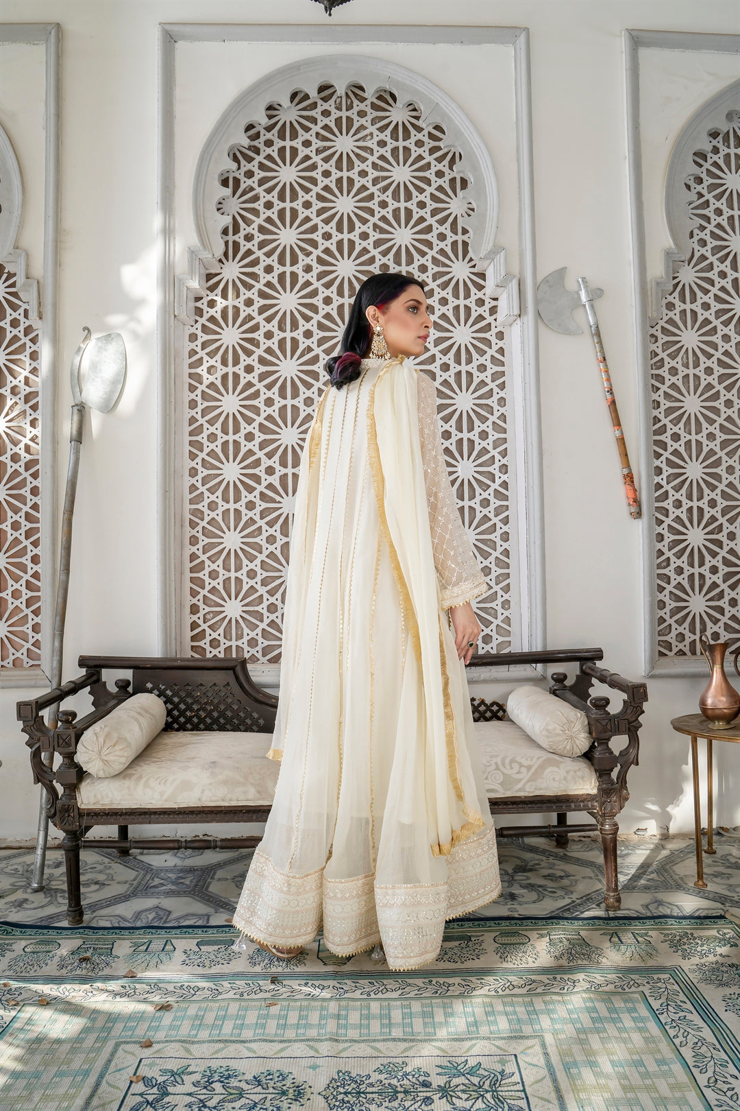 Manahils Stitched Formals Kurti 106