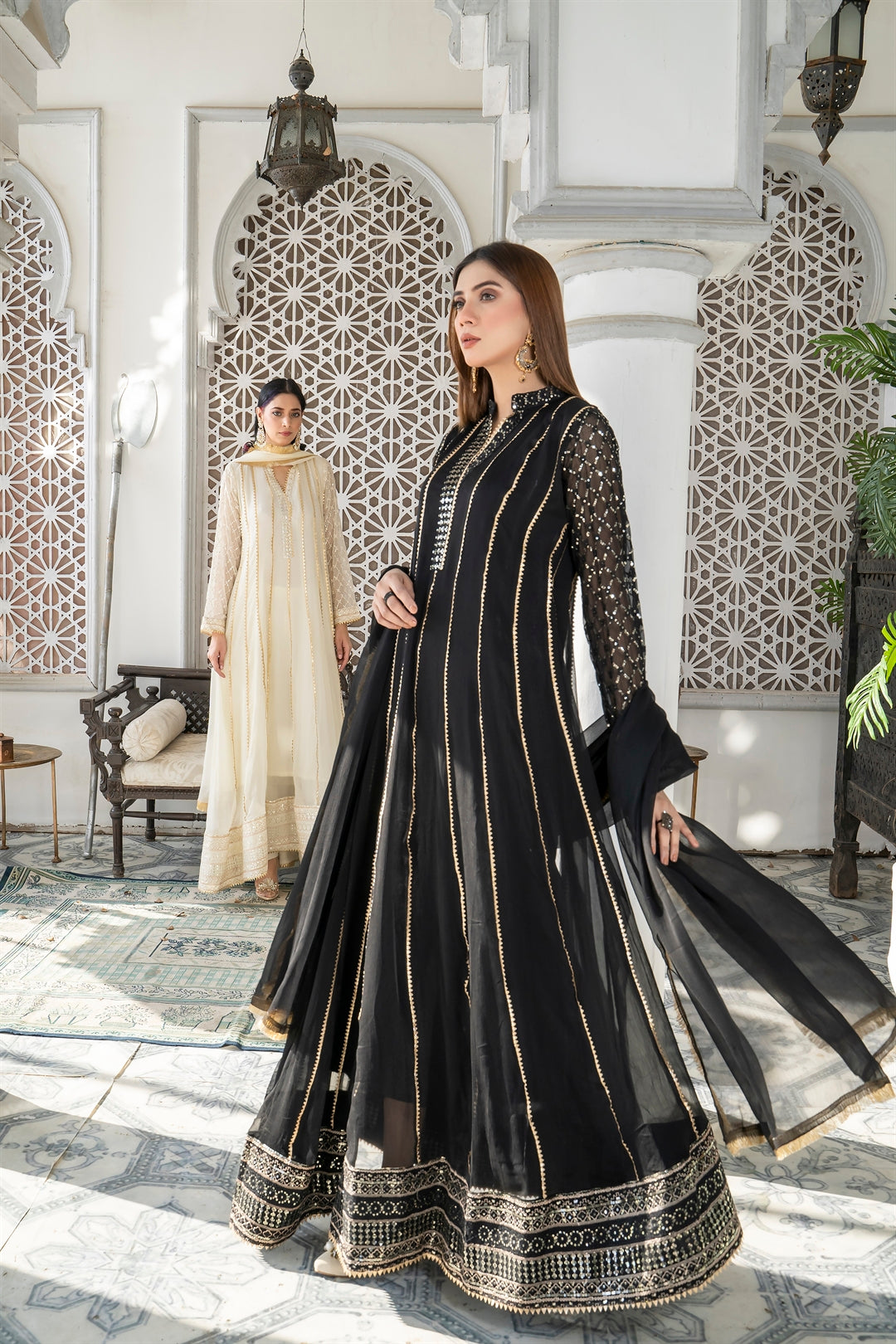 Manahils Stitched Formals Kurti 106