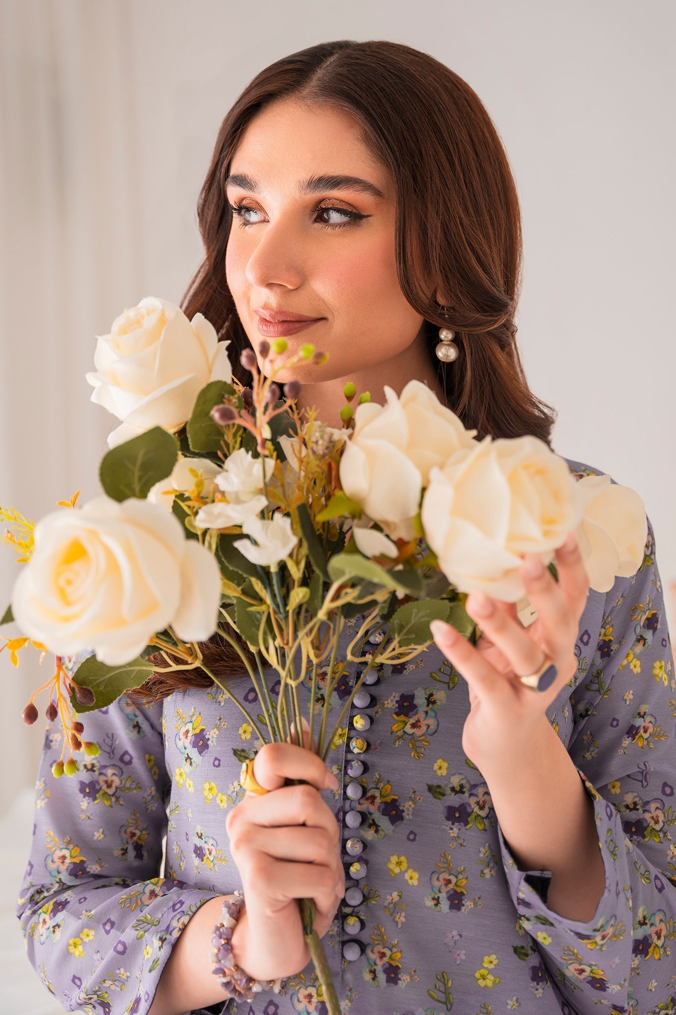Floral Fusion by Panache Apparel Stitched Collection-Lavender Love