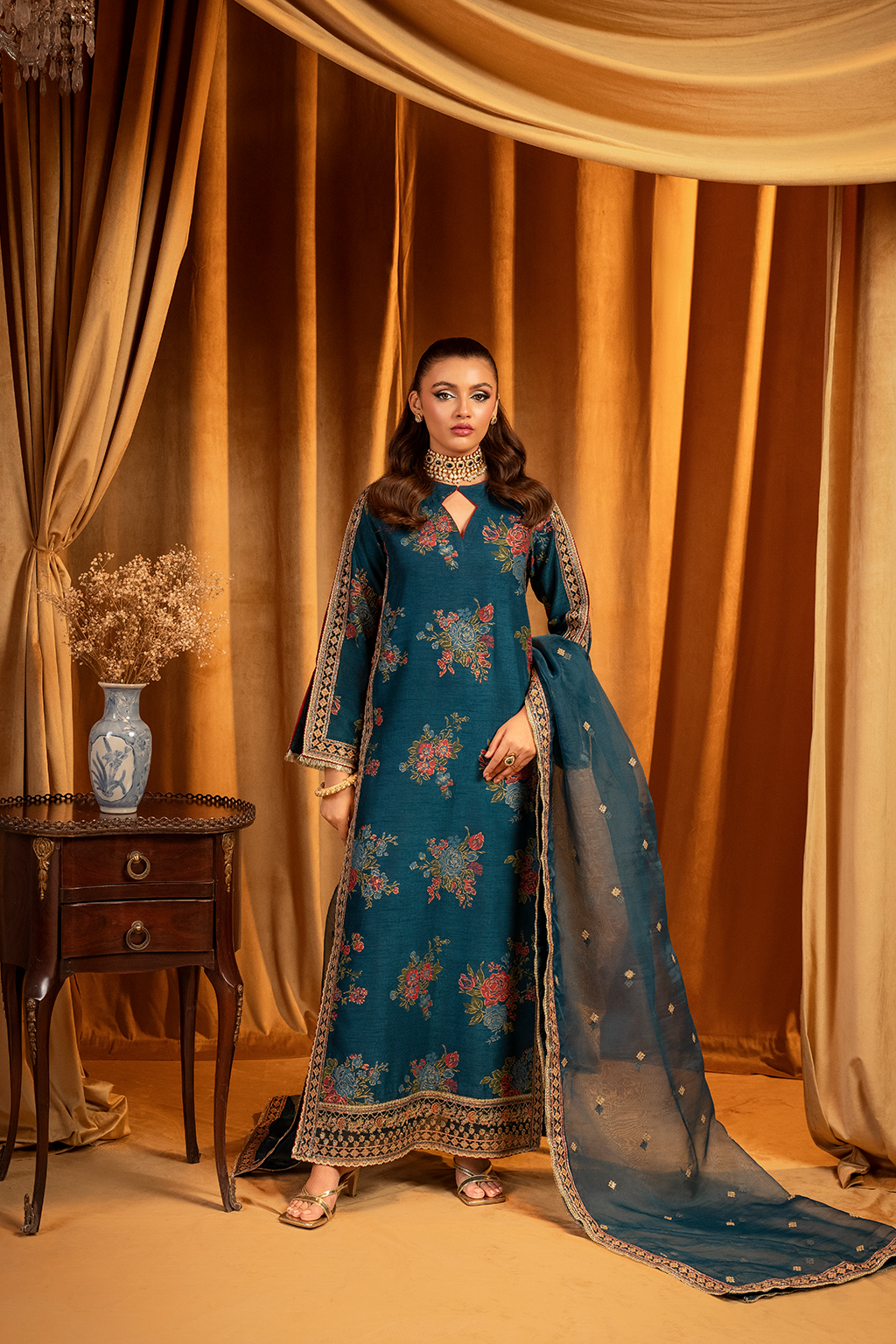 Celestial By Meeral Stitched 3 Piece Pret Formals Vol-02 Collection'2025-Fidos