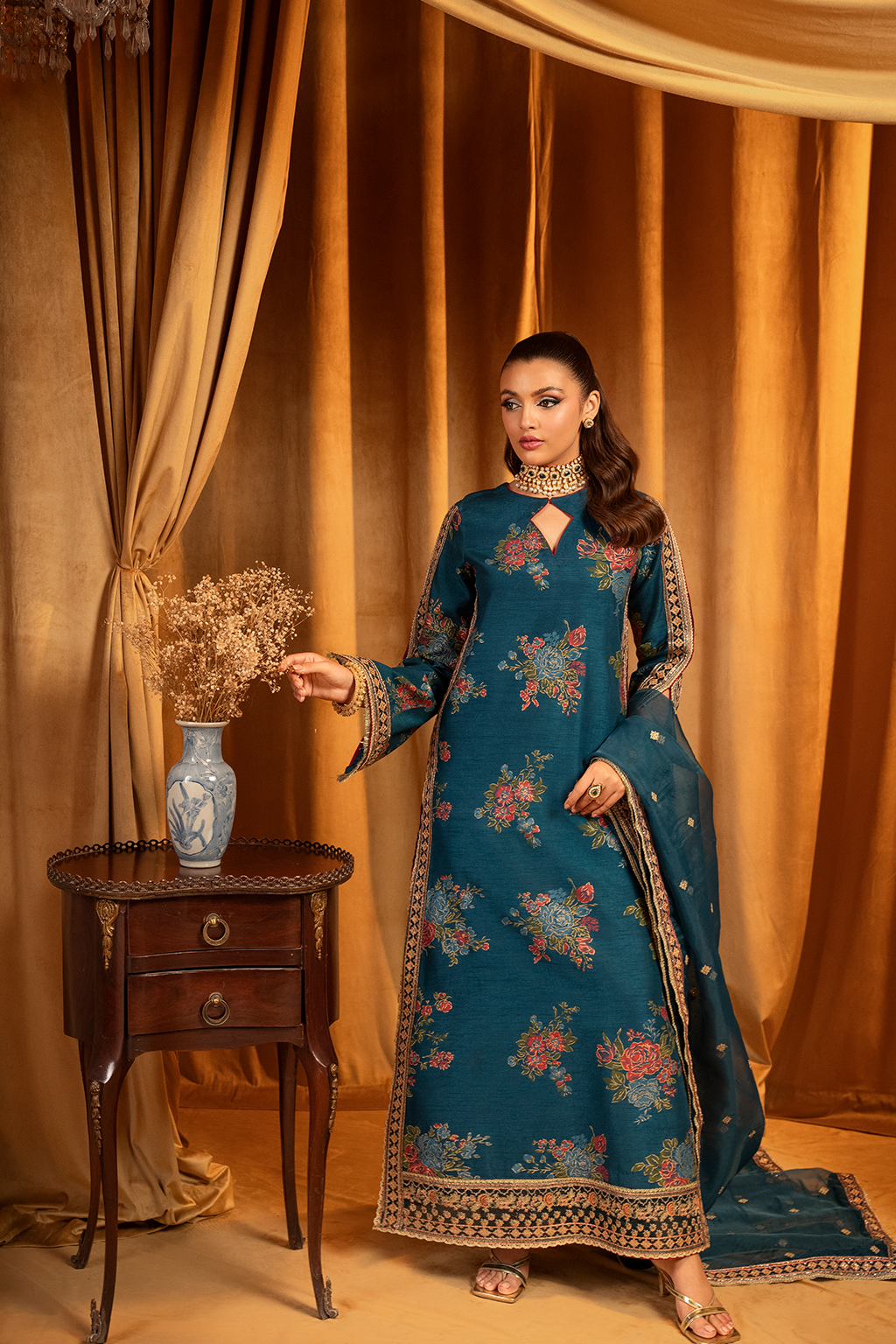 Celestial By Meeral Stitched 3 Piece Pret Formals Vol-02 Collection'2025-Fidos