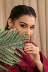Solarie By Meeral Stitched 2 Piece Lawn Collection'2025-COR-008