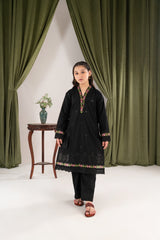 Khayat Stitched 2 Piece Winter Cambric Suit-Round - Winter