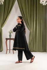 Khayat Stitched 2 Piece Winter Cambric Suit-Round - Winter