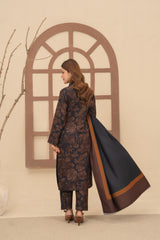 Feathers Unstitched Winter Arrivals Suit-MOCHA-FT642