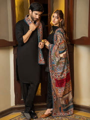 Tng By Md Stole Collection-Mughal Mahal Stole