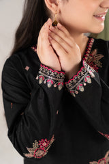 Khayat Stitched Co Ords Cambric Winter Kids Suit-Gulalai - Winter