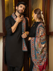 Tng By Md Stole Collection-Mughal Mahal Stole