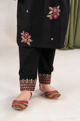 Khayat Stitched Co Ords Cambric Winter Kids Suit-Gulalai - Winter