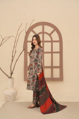 Feathers Unstitched Winter Arrivals Suit-VELIE-FT635