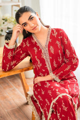 Floral Fusion by Panache Apparel Stitched Collection-Garnet