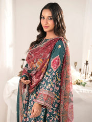 Umeed | 3 Piece | Embroidered | Green Tngmdstore