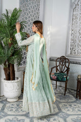 Manahils Stitched Formals Kurti 099