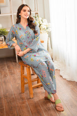 Floral Fusion by Panache Apparel Stitched Collection-Azure
