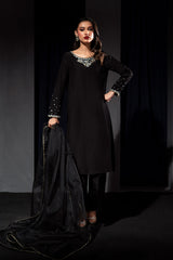 Zelina By Meeral Stitched 3 Piece Formals Collection'2025-HE-003