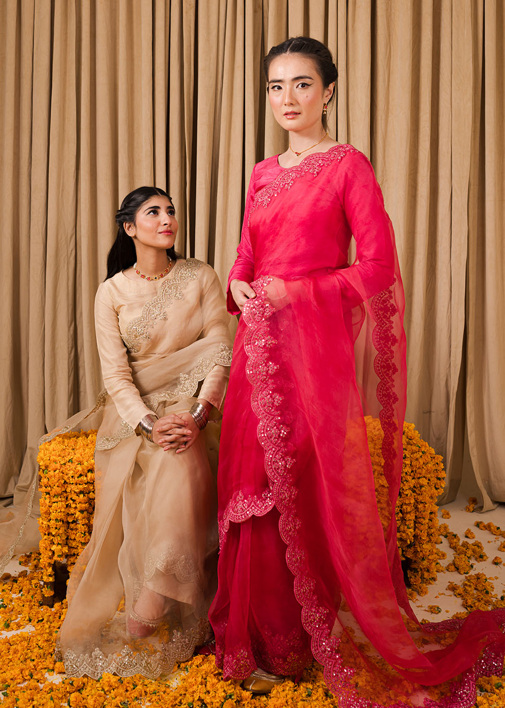Chamak Dhamak By Pashma Khan Eid Collection'2025-Meena