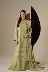 Nouvelle By Emaan Adeel Unstitched 3 Piece Luxury Chiffon Suit-NOLA