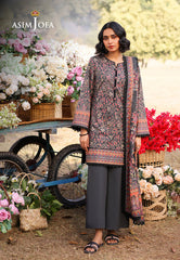 Asim Jofa Prints Unstitched Drop 1 Ajuub-09 Printed Lawn 3 Pcs