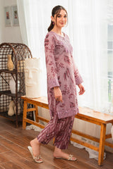 Floral Fusion by Panache Apparel Stitched Collection-Grape