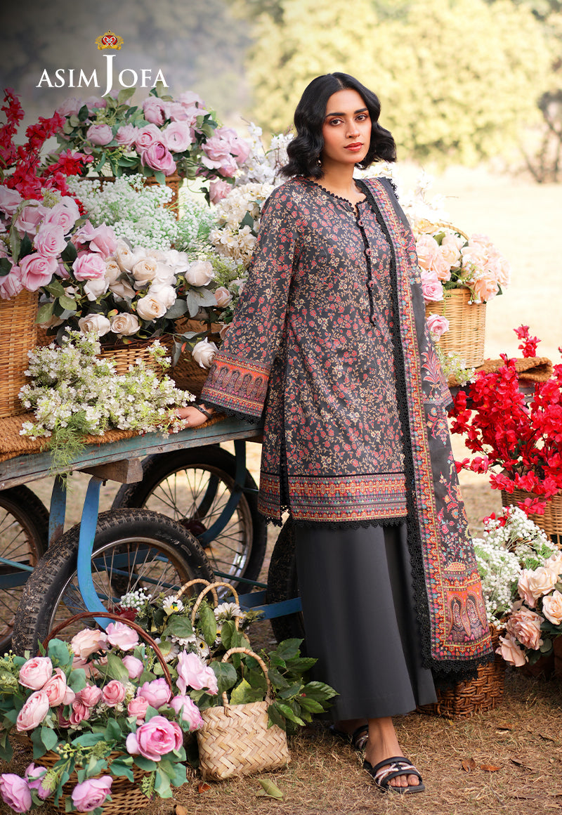 Asim Jofa Designers Limited Edition Pret Ajuub-09 Printed Lawn Stitched 3 Pcs