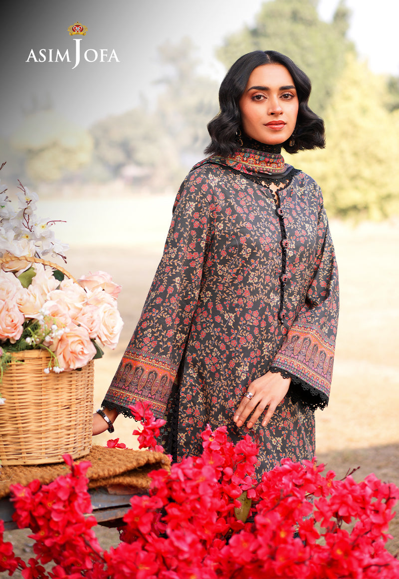 Asim Jofa Designers Limited Edition Pret Ajuub-09 Printed Lawn Stitched 3 Pcs